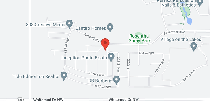 map of 8204 224 ST NW